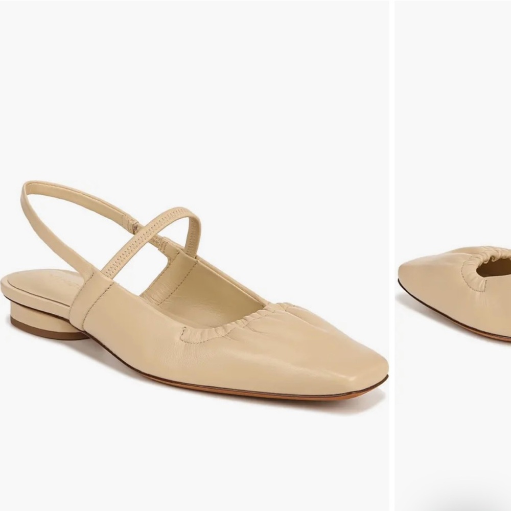 Venice Slingback Flat (Women) by Vince (color Macadamia)